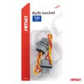 Objímka žiarovky T20 LED 12V W21W WY21W W3x16d 7440 T20 2 ks AMiO-04833