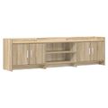 vidaXL TV skrinka 168 x 33 x 47 cm Dub sonoma Kompozitné drevo
