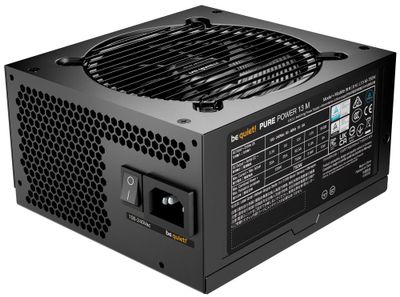 Be quiet! / zdroj PURE POWER 13M 750W / ATX 3.1 / 120mm fan / 80 Plus Gold Zdroj, ATX 3.1, 750W, aktívny PFC, 120mm ventilátor, 80PLUS Gold, modulárny