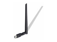 Startech USB Bluetooth 5.3 Adapter for PC, Class 1, Windows/Linux - Sieťový adaptér - USB 2.0 - Bluetooth 5.3, Bluetooth 5.3 LE, Bluetooth 5.3 EDR - Trieda 1 - čierna