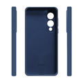 Puzdro Etteri Silicone Mag pre Samsung Galaxy S25 Edge tmavomodrá