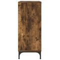 vidaXL Servírovacia skriňa Dymová dub 69,5 x 33 x 82 cm