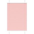 vidaXL Plisovaná roleta ružová 85x100 cm šírka látky 84,4 cm polyester