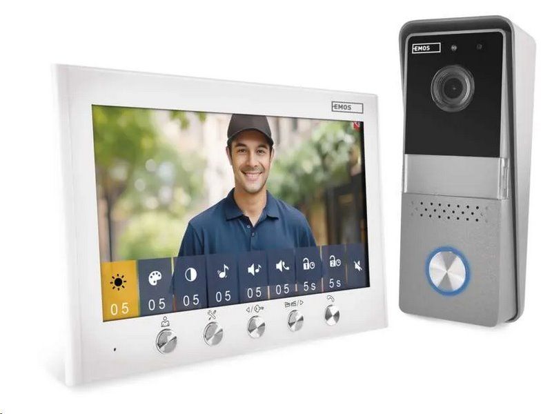 Sada domovního videotelefonu EMOS EM-04Z 2WIRE /H2060/