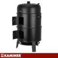 Záhradný gril s krytom 44x80x42cm Kaminer 3IN1 záhradná udiareň, teplomer, udiareň 3v1 Zahradní gril s krytem 44x80x42cm Kaminer 3IN1 zahradní udírna, teploměr, udírna 3v1
