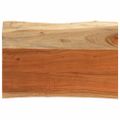 vidaXL Stolová doska 50x40x3,8 cm obdĺžnik masívna akácia živá hrana
