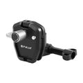 Motorcycle Windshield Mount Clip PULUZ  for Action Cameras (DJI Osmo Action 4, GoPro Hero 12, Insta360 Ace Pro / X4)(Black)