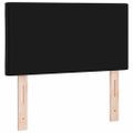 vidaXL Zadné čelo Čierny 80 cm Zamat