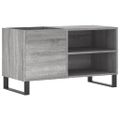 vidaXL Skrinka na platne sivá sonoma 85x38x48 cm kompozitné drevo