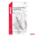 Poistka JAPVAL PAL samec 62mm 120A AMIO-03434