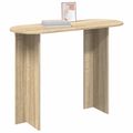 vidaXL Konzolový stôl Dub sonoma 100 x 39,5 x 75 cm Kompozitné drevo
