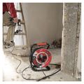 Predlžovací kábel EMOS P084505 PROFI na bubne 50 m / 4 zásuvky / čierny / guma / 230 V / 1,5 mm2