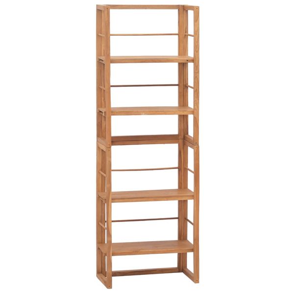 vidaXL Policový regál 60x30x180 cm masívne tíkové drevo
