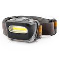 Čelová LED COB lampa 3xAAA 150 lúmenov IPX3