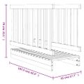vidaXL Hrací most 45x107,5x79 cm impregnované drevo borovica
