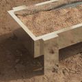 vidaXL Krmná žľab pre slede Strieborná 80 x 28 x 13.5 cm