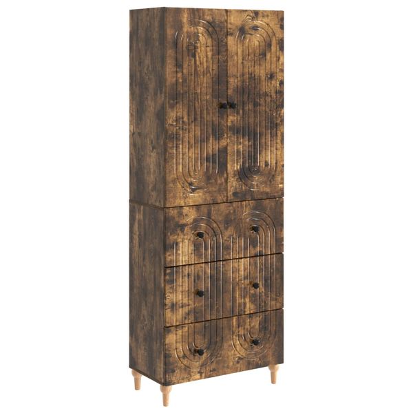 vidaXL Sada skríň 2 pcs 66 x 34,5 x 90 cm Kompozitné drevo