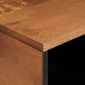 vidaXL Konferenčný stolík Hnedá 80 x 50 x 40 cm Masívne mango drevo