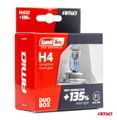 Halogénové žiarovky H4 12V 60/55W LumiTec NEXT GENERATION +135% DUO AMiO-04404