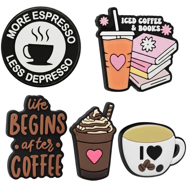 3D samolepka Coffee sada 5 ks