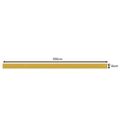 Saténový behúň na stôl 900x36cm HQ Ruhhy 25065, zlatá