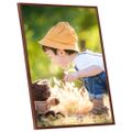 vidaXL Fotorámiky na stenu, koláž 3 ks, bronzové 50x70 cm, MDF