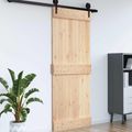 vidaXL Dvere NARVIK 70 x 210 cm Masívne borovicové drevo (neupravené)