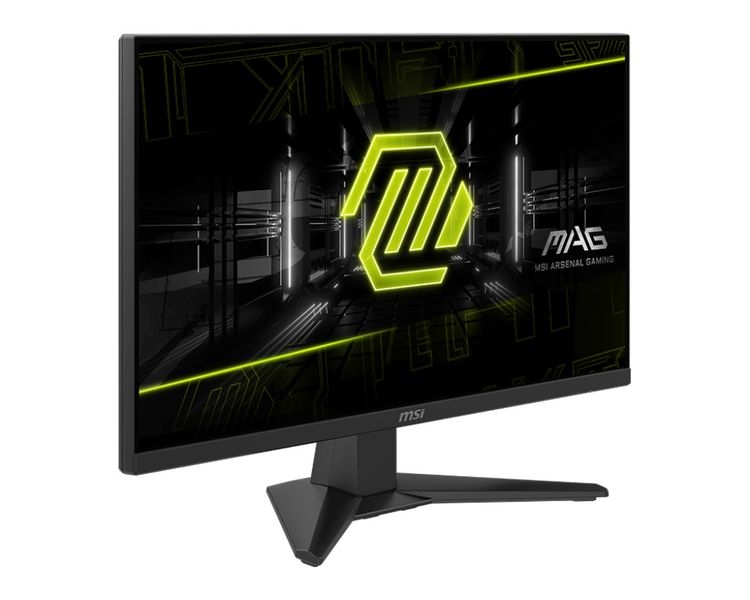 MSI MAG/242F/23,8"/IPS/FHD/200Hz/0,5ms/Černá/3R Monitor, 24" FHD, Rapid IPS, 200Hz, 0,5ms, HDR Ready, Adaptive-Sync, HDMI 2.0b, DisplayPort 1.2a, cerný