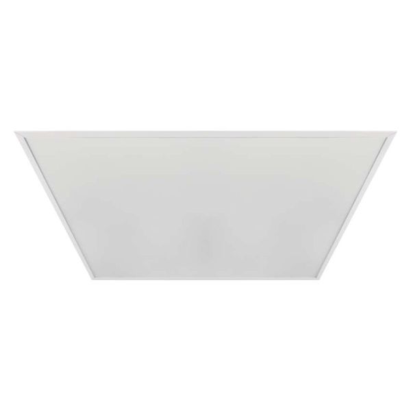 LED panel LUXXO backlit 60×60, štvorcový vstavaný biely, 22W neutrálna b. UGR