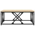 vidaXL Konferenčný stolík dub sonoma 70x70x30 cm kompozitné drevo