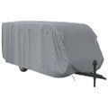 vidaXL Poťah na karavan sivý 732x250x220 cm netkaná textília