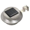 vidaXL Vonkajšie solárne svietidlá 12 ks biele 12 cm LED okrúhle