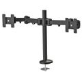 Neomounts FPMA-D960DG / Flat Screen Desk Mount (grommet) / Black Držák, VESA, stolný, pre 2 ploché monitory, úhlopriečka 10"-27", naklonenie 180°, otáčanie 180°, rotácia 360°, nosnosť 16kg, čierna