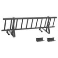 vidaXL Strážca snehu na streche Antracitová 800 x 29,5 x 34,5 cm Oceľ