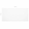 vidaXL Chránič na stôl priehľadný 200x100 cm 1,6 mm PVC