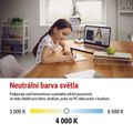 LED žiarovka Filament A60 / E27 / 3,8 W (60 W) / 806 lm / neutrálna biela