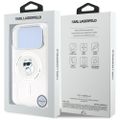 Puzdro Karl Lagerfeld IML Choupette MagSafe pre iPhone 17 Pro transparentné