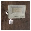 LED reflektor GLARO s pohybovým čidlom, 50 W, biely, IP54, 5000 lm, neutrálna biela