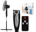 Standing Fan WT06 40W 16" black 3 modes with remote control HQ