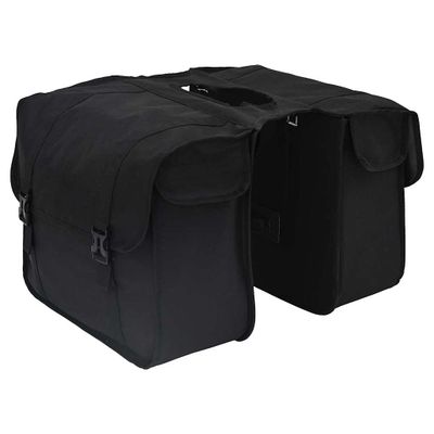 vidaXL Cyklistická taška Čierna 40 x 18.5 x 35 cm Polyester