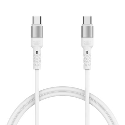 Forever Core High Power kábel USB - USB-C 2,0 m biely 100W pre GaN