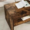 vidaXL Konferenčný stolík Dymová dub 60 x 50 x 40 cm Kompozitné drevo