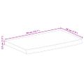 vidaXL Stolová doska 40x20x3,8 cm živý okraj masívny mangovník