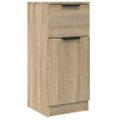 vidaXL Komody 2 ks dub sonoma 30x30x70 cm spracované drevo