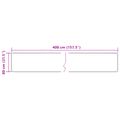 vidaXL Behúň MARSA Viacfarebný 80 x 400 cm Polyester a PVC
