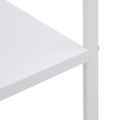 vidaXL Skrinka na mikrovlnku, biela 60x39,6x123 cm, kompozitné drevo