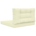 vidaXL Vankúš na vonkajšiu pohovku Polyester Krémová 80 x 80 cm