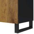 vidaXL TV skrinka 105x33,5x46 cm masívny mangovník a spracované drevo