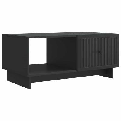 vidaXL Konferenčný stolík Čierna 90 x 50 x 40 cm Kompozitné drevo