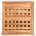 vidaXL Nočné stolíky 2 ks 34x34x34 cm orechový masív